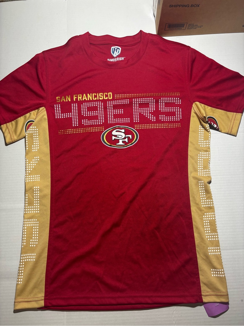 San Francisco 49ers Kids Red Short-Sleeve Tee